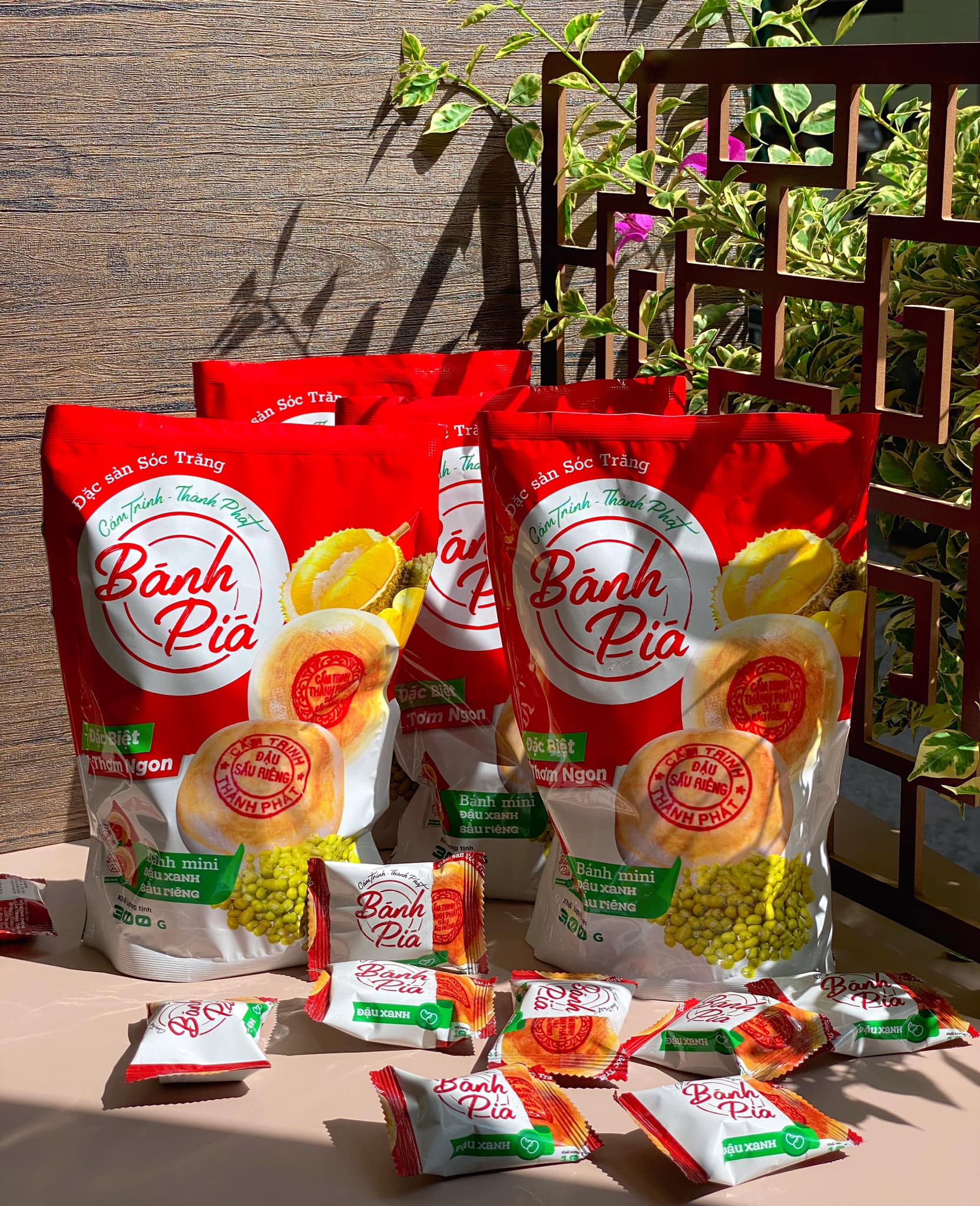 Bánh Pía nhỏ Đậu Xanh + Sầu Riêng
